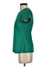 Ann Taylor 100% Polyester Green Short Sleeve Blouse Size 0 - photo 5