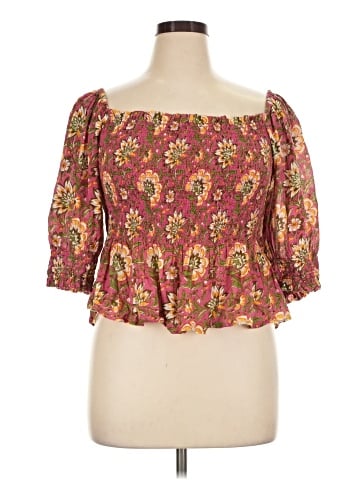 Velvet by Graham & Spencer 3/4 Sleeve Blouse (view 1)