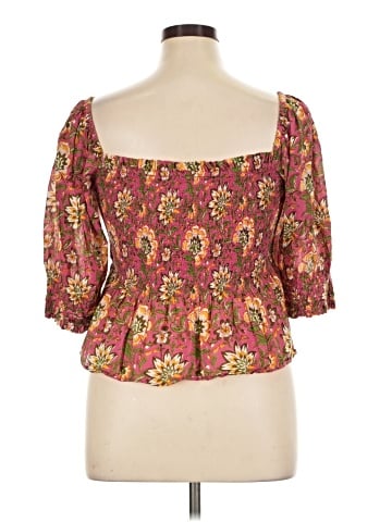 Velvet by Graham & Spencer 3/4 Sleeve Blouse (view 2)