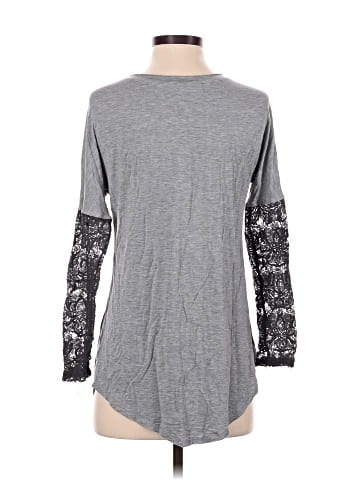 Bordeaux Long Sleeve Top (view 2)