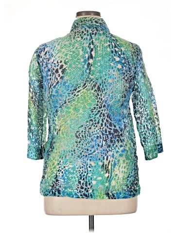 Allison Daley 3/4 Sleeve Button-Down Shirt (view 2)