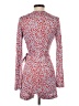 Diane von Furstenberg 100% Silk Hearts Red Romper Size 4 - photo 2