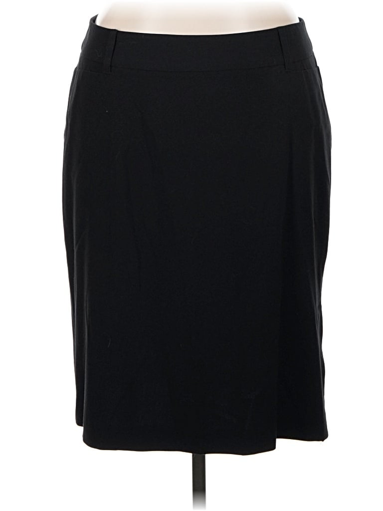 Pre-owned Lane Bryant Casual Skirt In Black