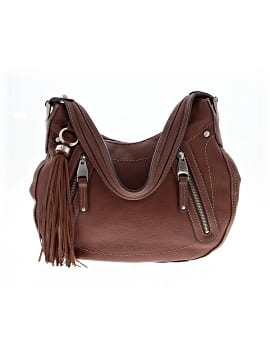 B Makowsky Leather Hobo
