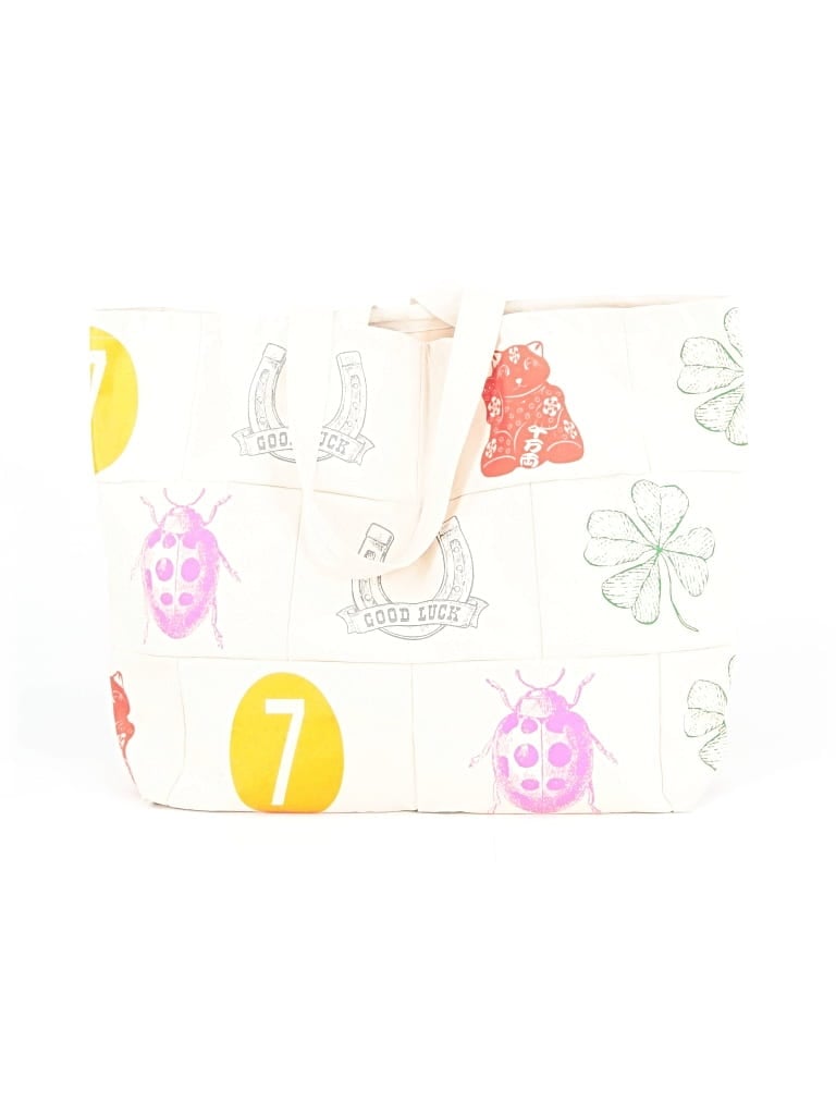 Pre-owned Assorted Brands Tote Bag In White