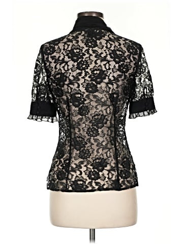 White House Black Market Short Sleeve Blouse (view 2)