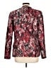Kasper 100% Polyester Print Red Blazer Size 12 - photo 2