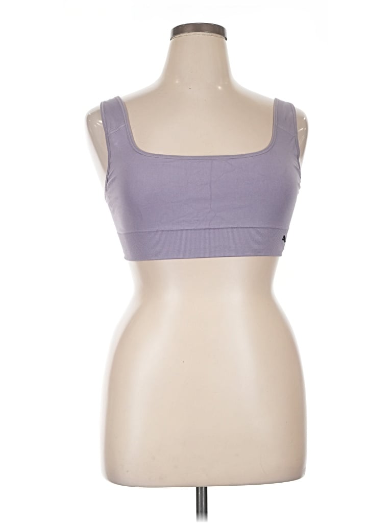Pre-owned Puma Sports Bra In Purple