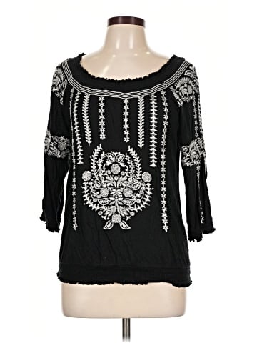 INC International Concepts 3/4 Sleeve Top (view 1)