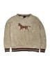 Janie and Jack Print Tan Pullover Sweater Size 8 - photo 1