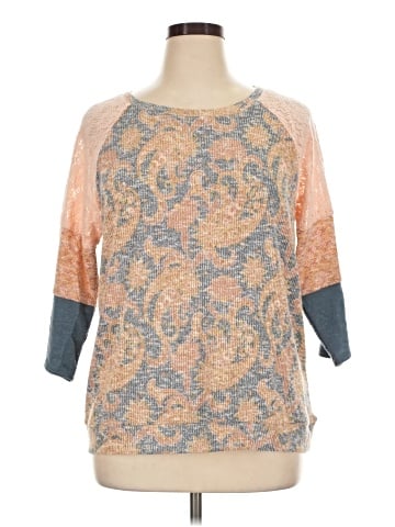 Cato 3/4 Sleeve Top (view 1)