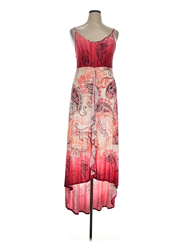 Pre-owned Glam Casual Dress In Pink