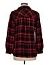 Venus Plaid Red 3/4 Sleeve Blouse Size M - photo 2