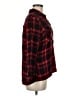 Venus Plaid Red 3/4 Sleeve Blouse Size M - photo 4