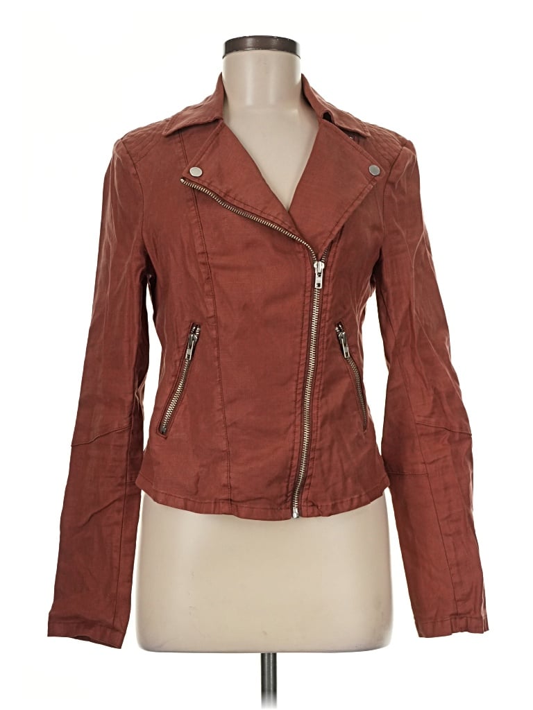 Pre-owned Level 99 Jacket In Brown