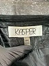 Kasper 100% Polyester Black Coat Size 16 - photo 6