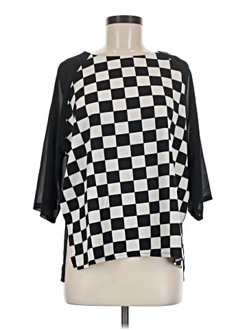 Miss Finch 3/4 Sleeve Blouse (view 1)