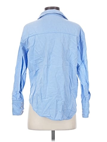 Zara Basic Long Sleeve Blouse (view 2)