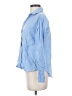Zara Basic Blue Long Sleeve Blouse Size S - photo 5