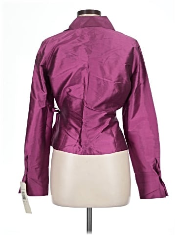 Allison Taylor Long Sleeve Silk Top (view 2)