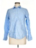Gap 100% Cotton Blue Long Sleeve Button-Down Shirt Size M - photo 1