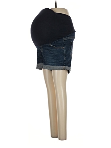 Indigo Blue Denim Shorts (view 1)