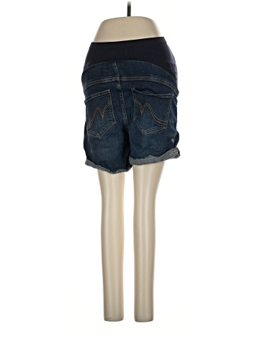 Indigo Blue Denim Shorts (view 2)