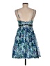 Walter Paisley Blue Cocktail Dress Size 6 - photo 2
