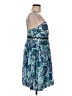 Walter Paisley Blue Cocktail Dress Size 6 - photo 4