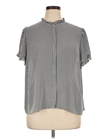 T Tahari Short Sleeve Blouse (view 1)