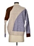 Madewell Color Block Purple Pullover Sweater Size XS - photo 2