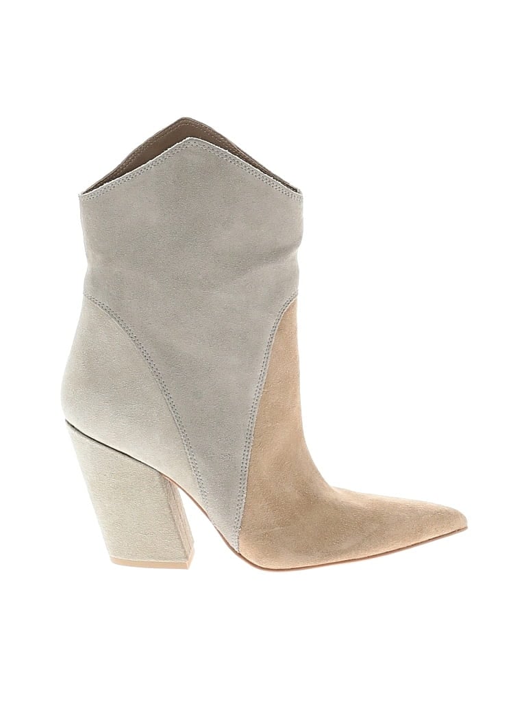 Pre-owned Dolce Vita Ankle Boots In Gray