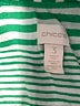 Chico's Stripes Green Long Sleeve Blouse Size XL - photo 7