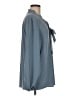 Kasper Gray Long Sleeve Blouse Size M - photo 4