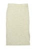 H&M Solid Gray Skirt Size 12 - 14 - photo 1