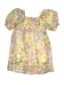 Zara 100% Polyester Yellow Dress Size 3 - 4 - photo 2