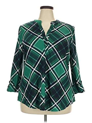 Kim Rogers 3/4 Sleeve Blouse (view 1)