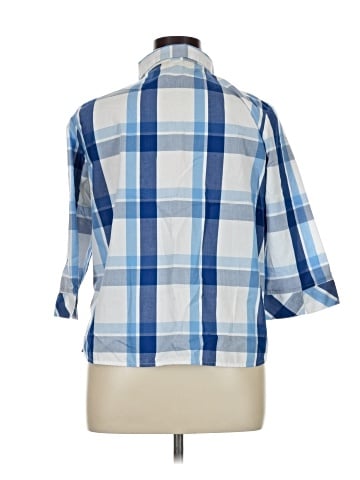 Rebecca Malone 3/4 Sleeve Button-Down Shirt (view 2)