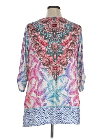 Avenue 3/4 Sleeve Blouse (view 2)