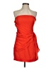 Superdown 100% Polyester Red Orange Cocktail Dress Size S - photo 1