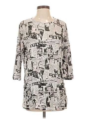 Shana 3/4 Sleeve T-Shirt (view 1)