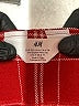 H&M Plaid Red Dress Size 6X - photo 3