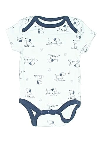 Little Me Short Sleeve Onesie (view 1)