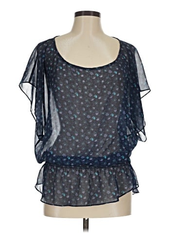 American Eagle Outfitters Short Sleeve Blouse (view 1)