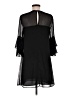 Francesca's 100% Polyester Black Cocktail Dress Size M - photo 2