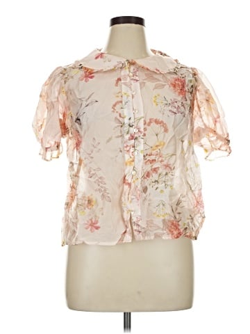 Lucky & Coco Short Sleeve Blouse (view 1)