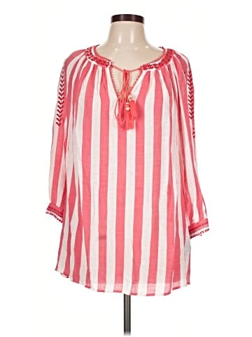 Sharagano 3/4 Sleeve Blouse (view 1)