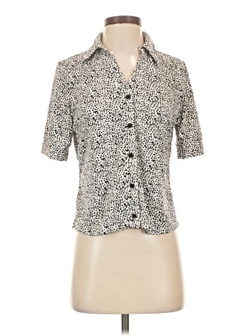 Adrianna Papell Short Sleeve Blouse (view 1)