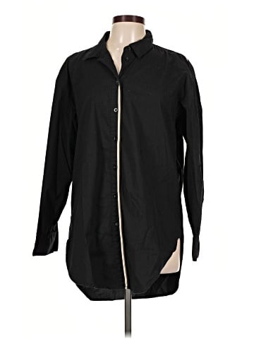 Ellen Tracy Long Sleeve Button-Down Shirt (view 1)