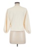 Plains & Prints 100% Polyester Ivory Cardigan Size 6 - photo 2
